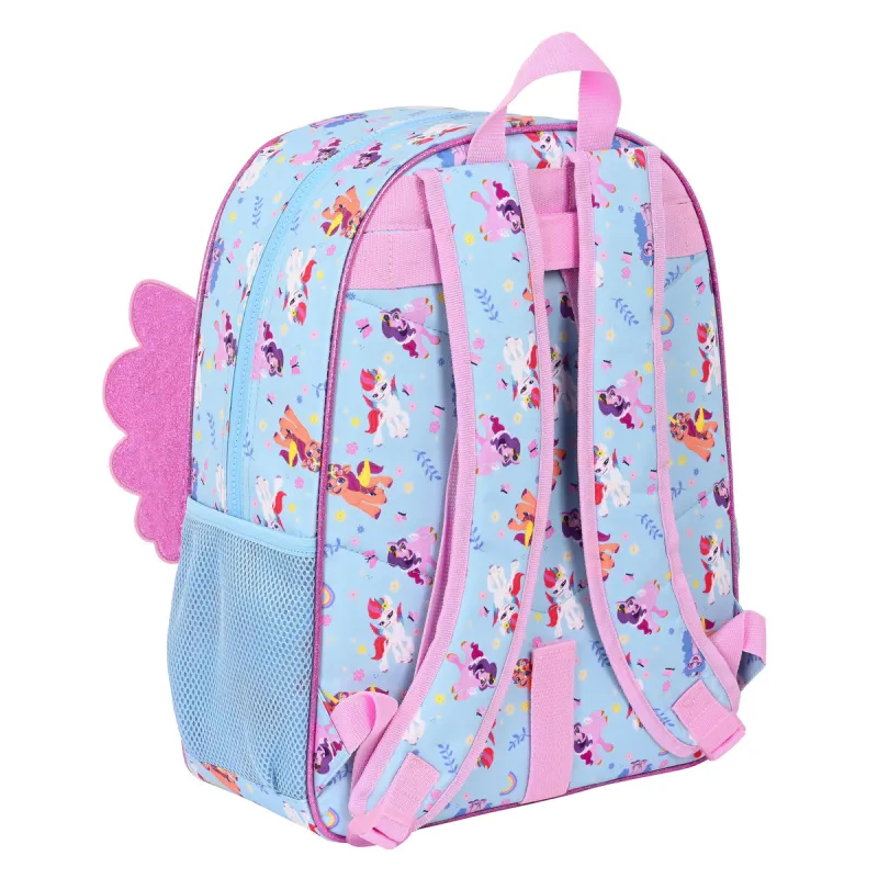Koululaukku My Little Pony Wild & free Sininen Pinkki 33 x 42 x 14 cm